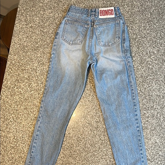 Vintage 1980s Bongo Women's Blue Jeans - Picture 6 of 6